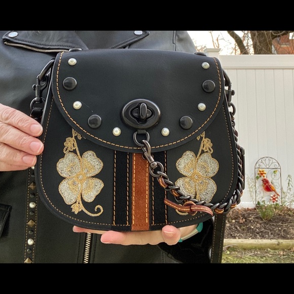 Coach 1941 Turnlock Western Saddle Bag - Picture 9 of 15